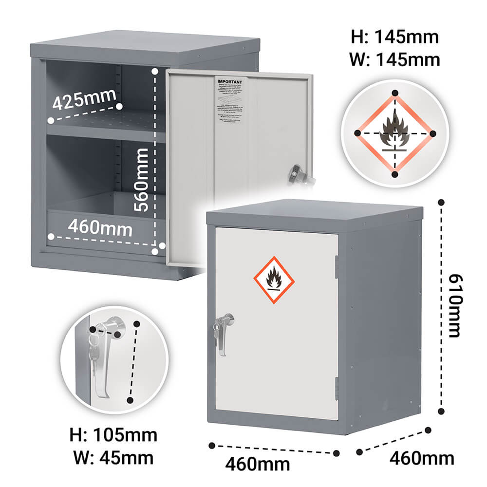 Hazardous Chemical Storage Cabinet