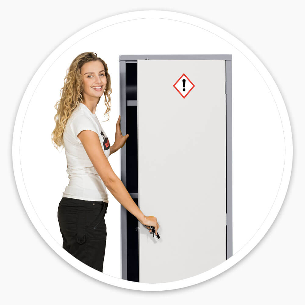 Hazardous Material Storage Lockers