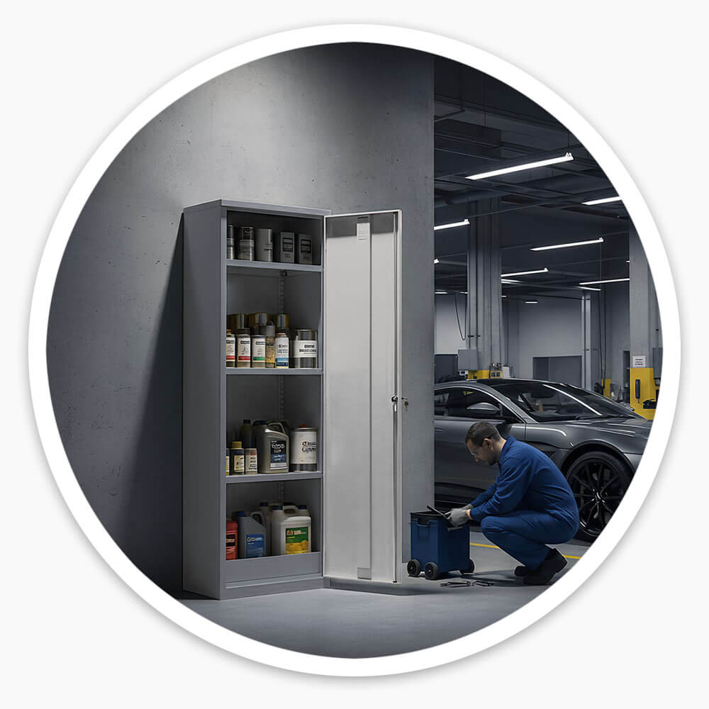 Hazardous Material Storage Lockers