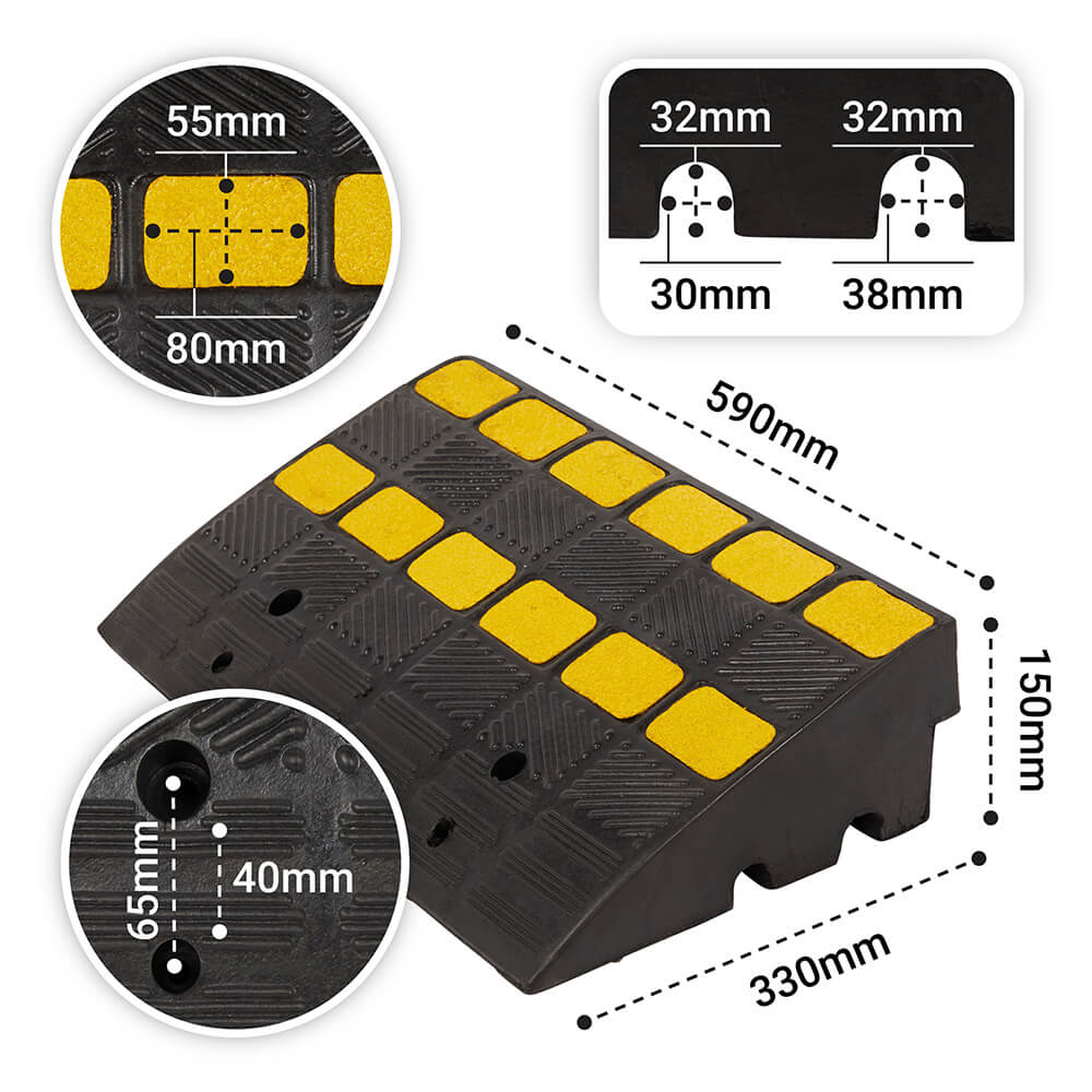 Rubber Kerb Ramp