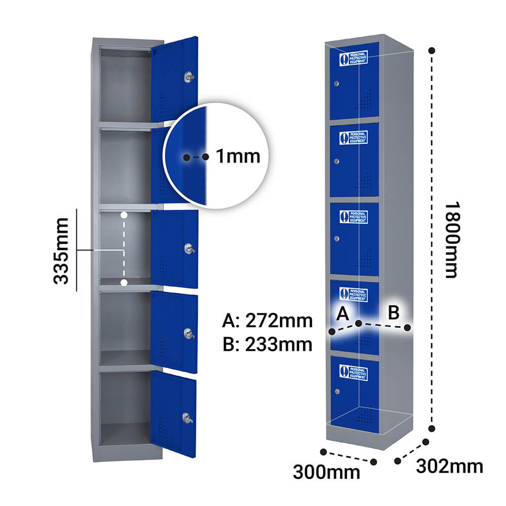 Industrial PPE Lockers