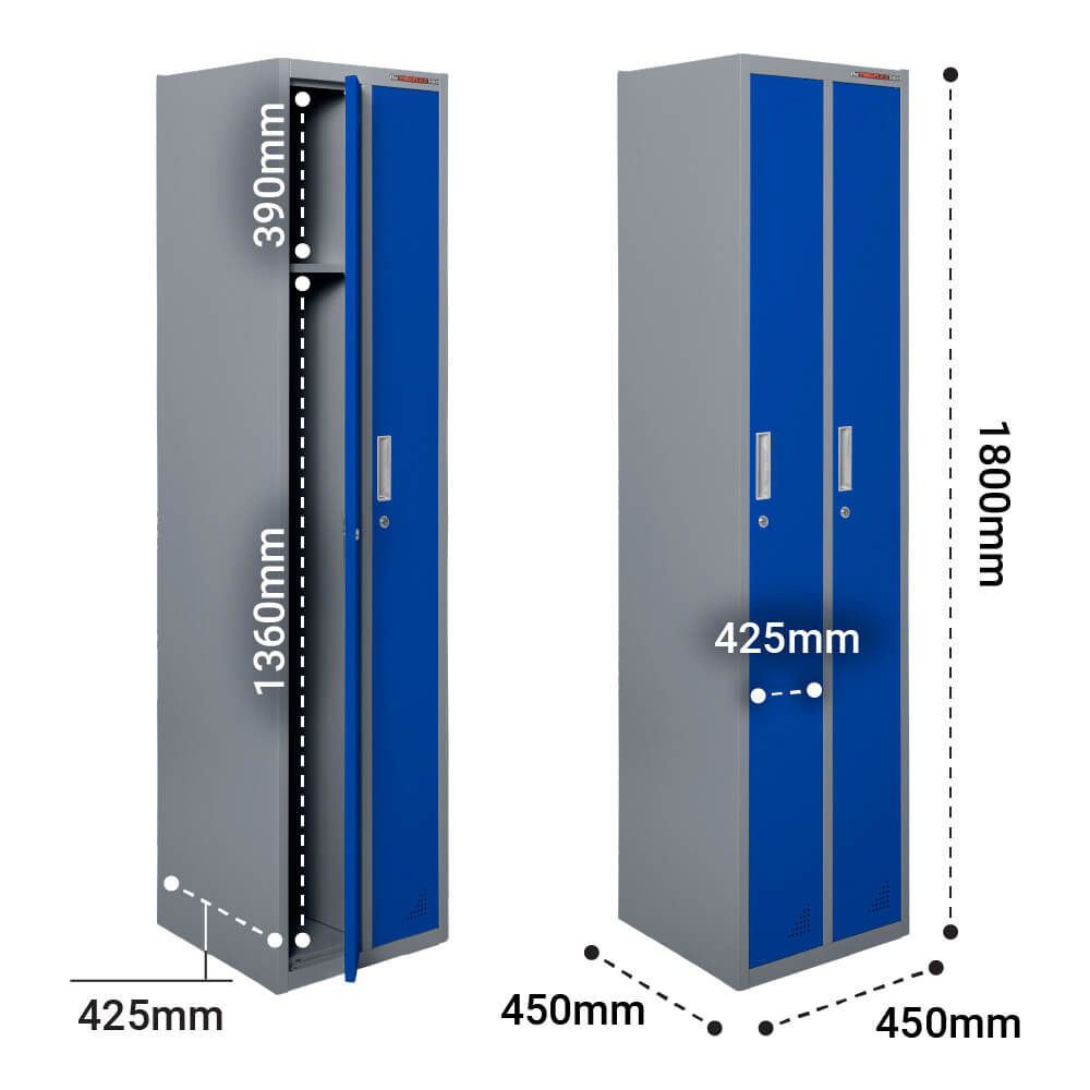 Twin Lockers