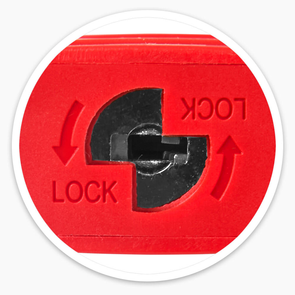 Steel Shackle Safety Padlock