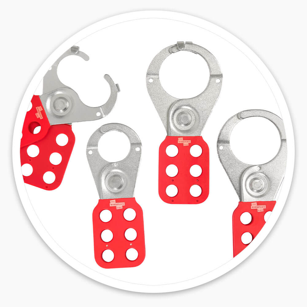 Steel Lockout Hasp