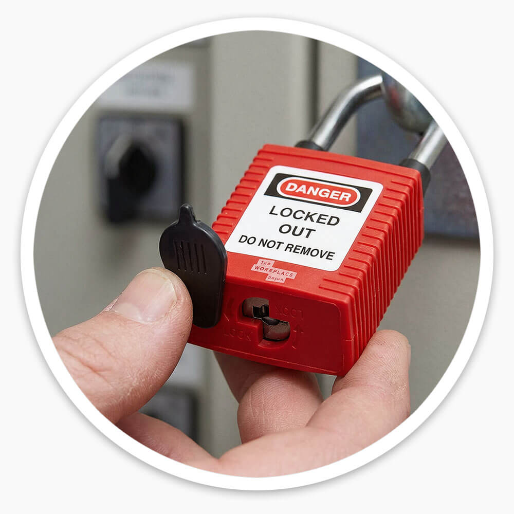 Dustproof Steel Safety Padlock