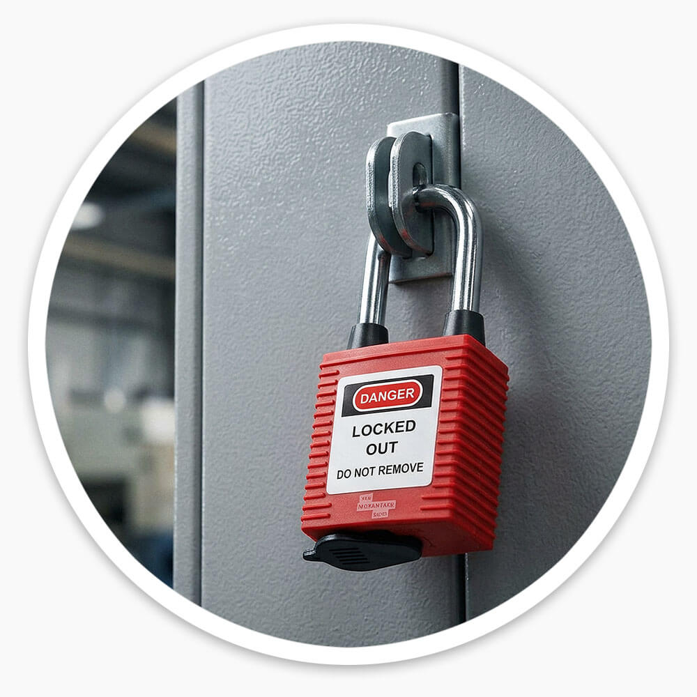 Dustproof Steel Safety Padlock