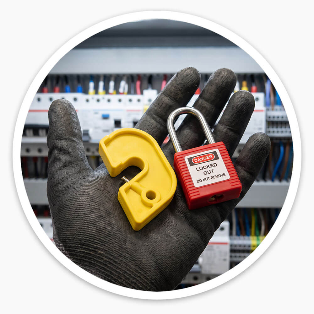 Large Circuit Breaker Lockout
