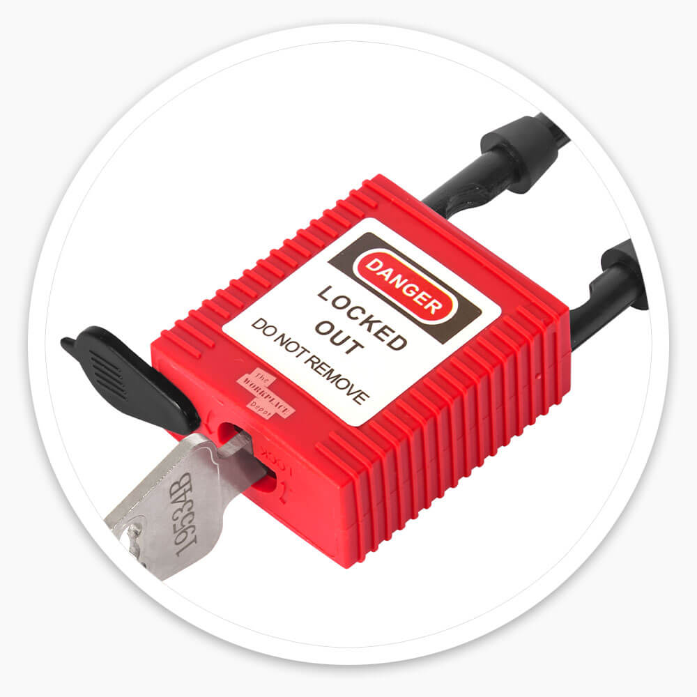 Dustproof Nylon Safety Padlock