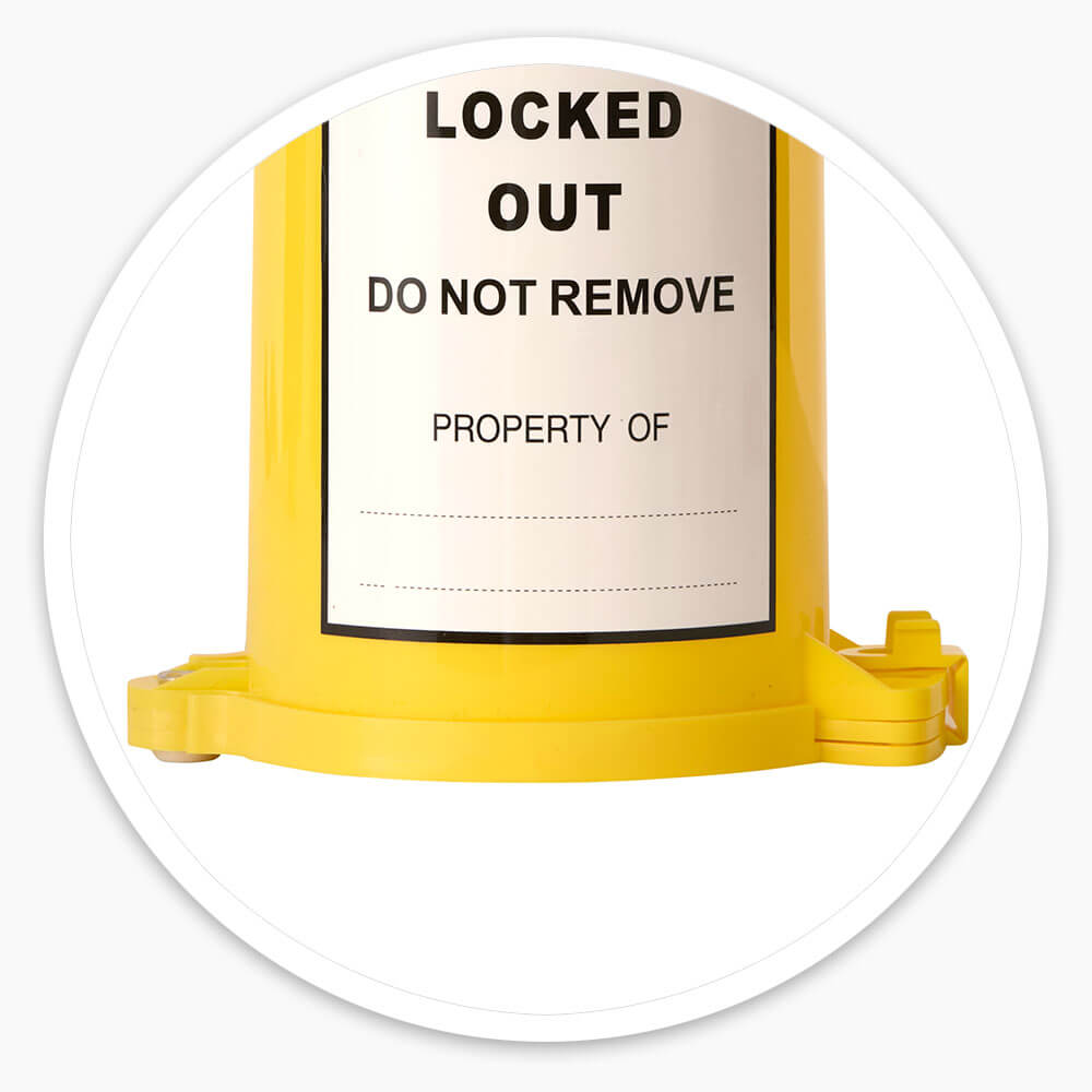Gas Cylinder Lockout Device
