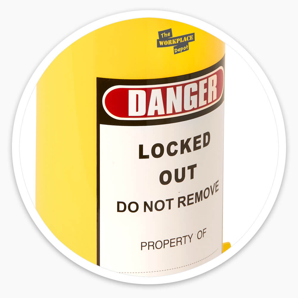 Gas Cylinder Lockout Device
