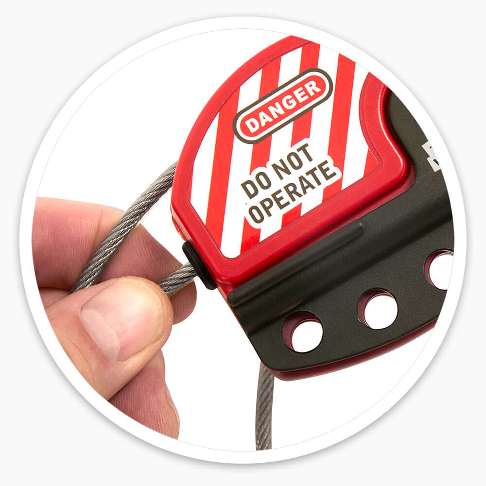 Adjustable Cable Lockout