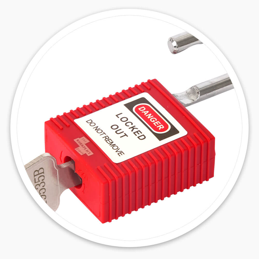 Long Steel Safety Padlock