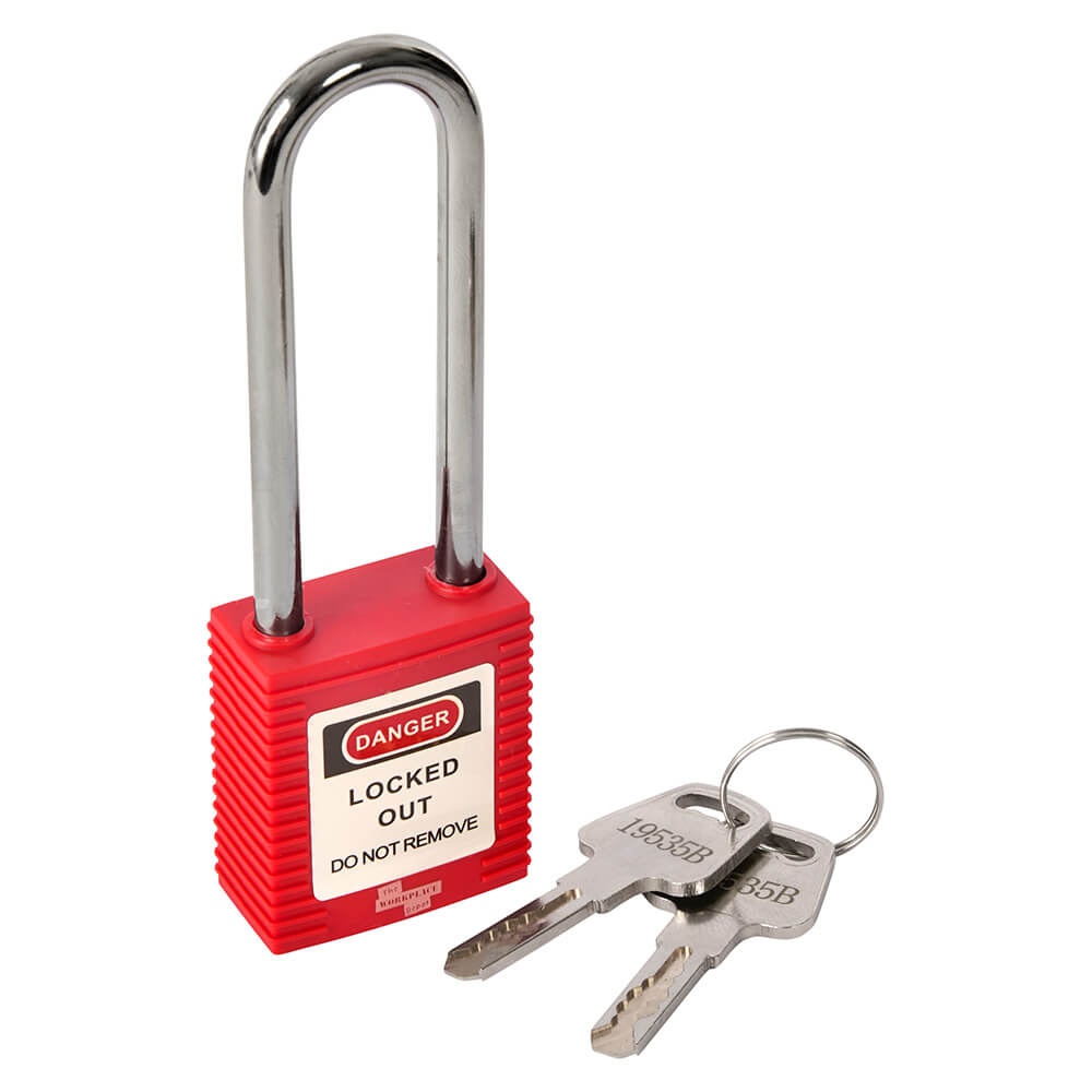 Long Steel Safety Padlock