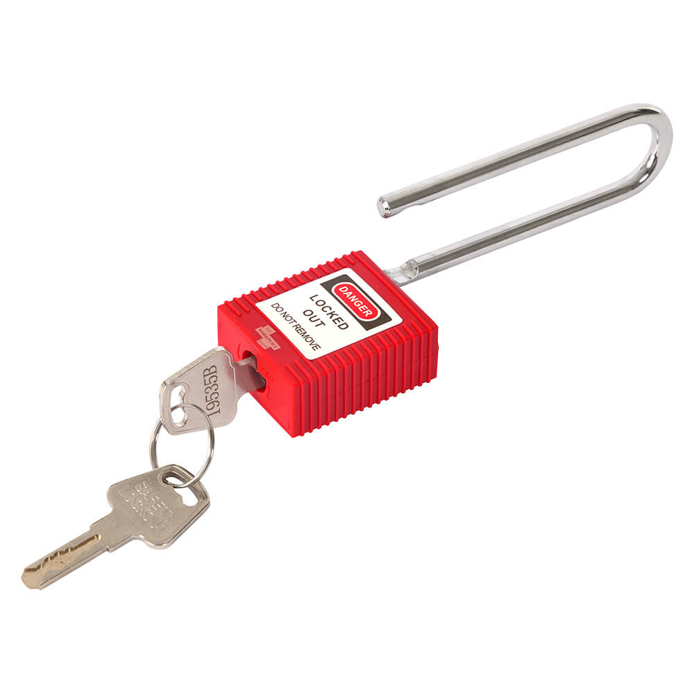 Long Steel Safety Padlock