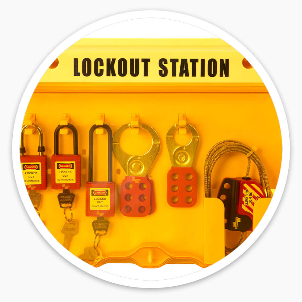 Wall Mounted Lockout Station