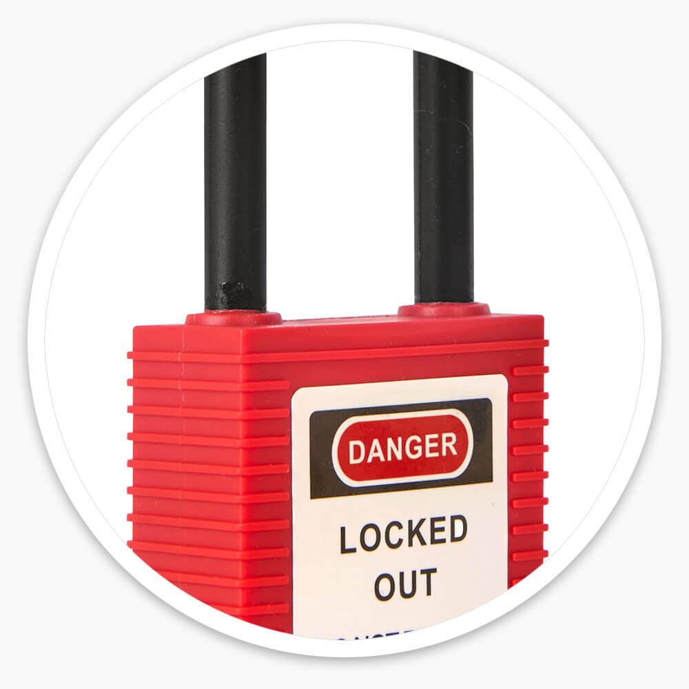 Long Nylon Safety Padlock