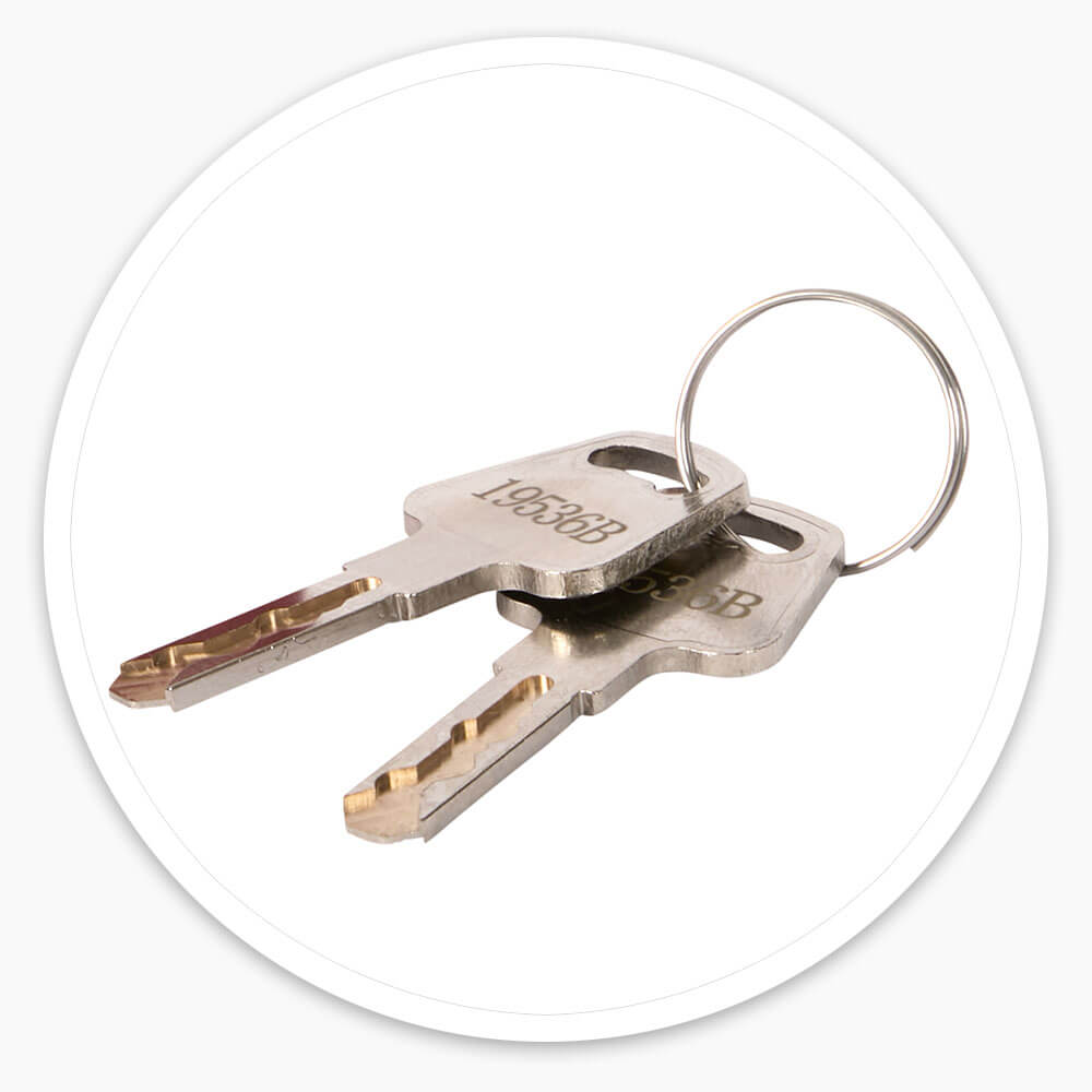 Long Nylon Safety Padlock