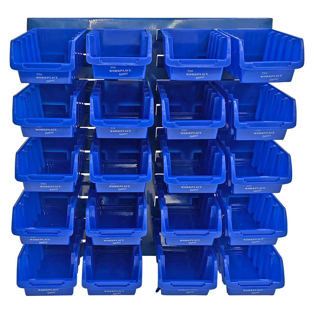Louvre Panel with Storage Bins