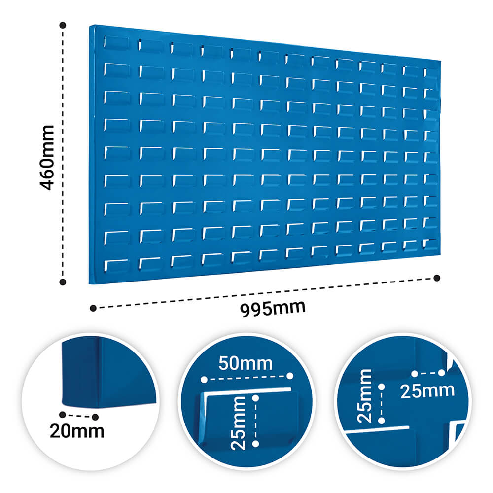 Wall Mounted Louvre Panel Kit