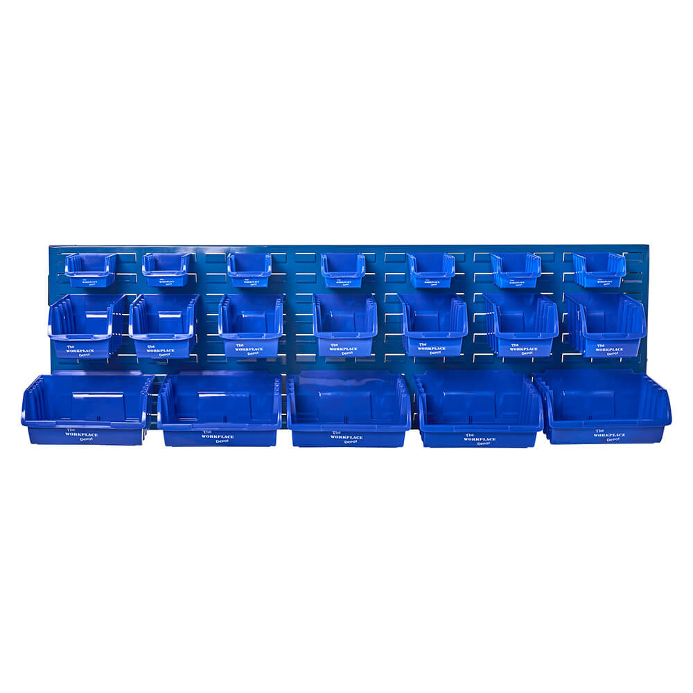 Horizontal Louvre Panel Bin Kit