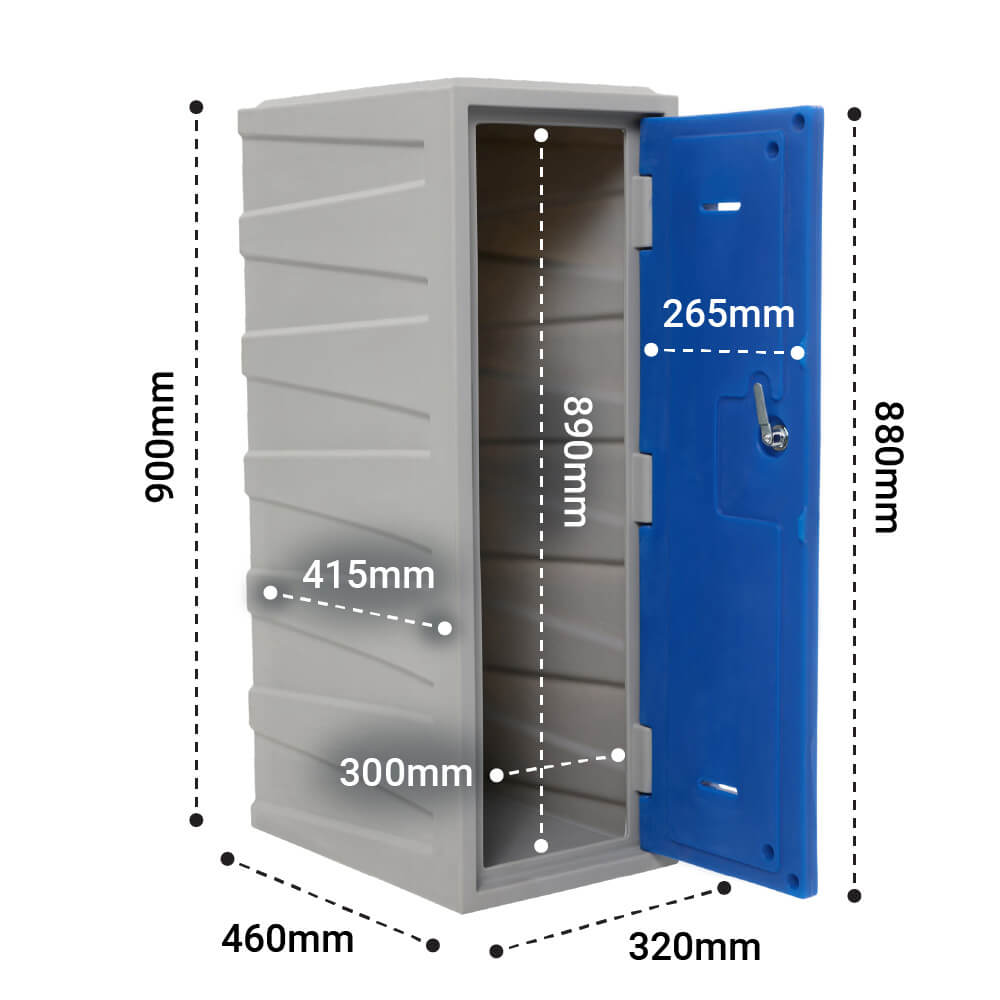 Plastic Storage Lockers