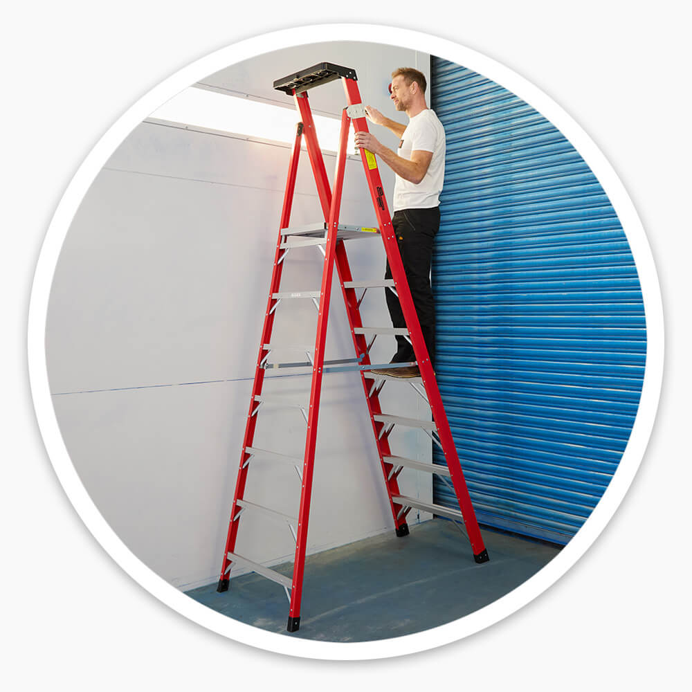 Fibreglass Ladder Free Next Day Delivery
