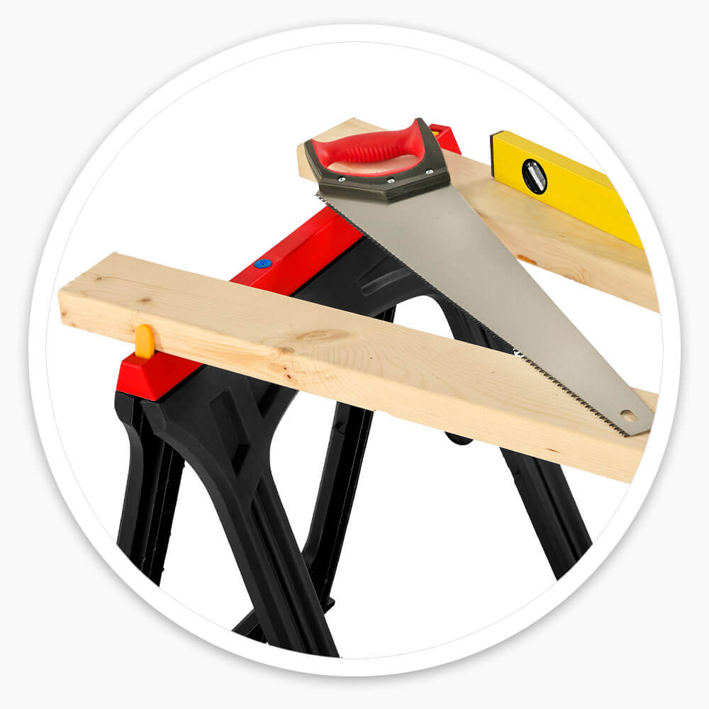 Twin Folding Saw Horse