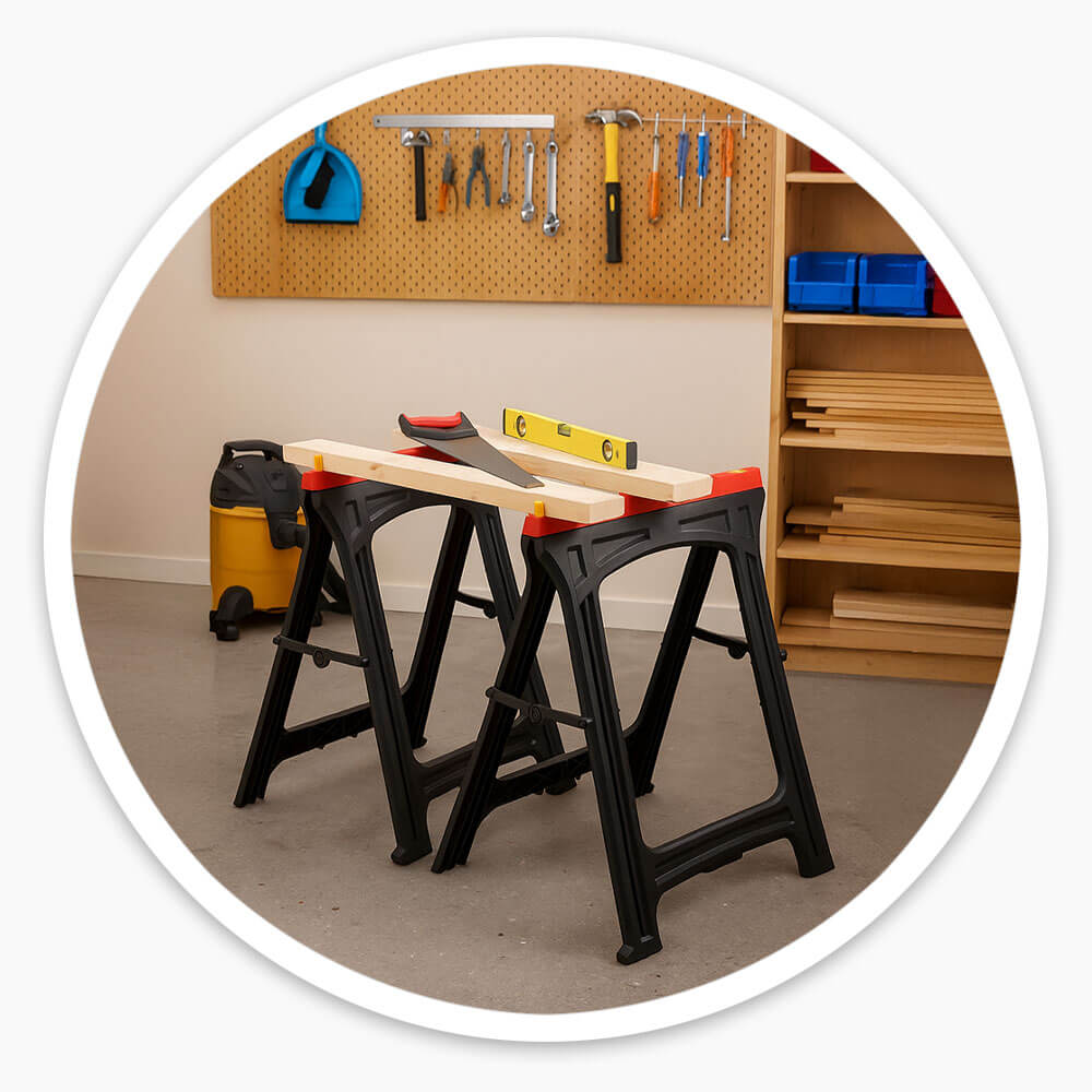 Twin Folding Saw Horse