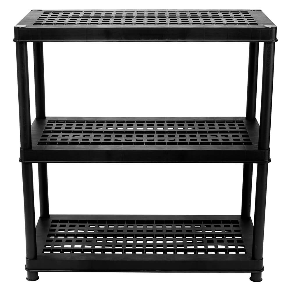3 Tier Plastic Shelving