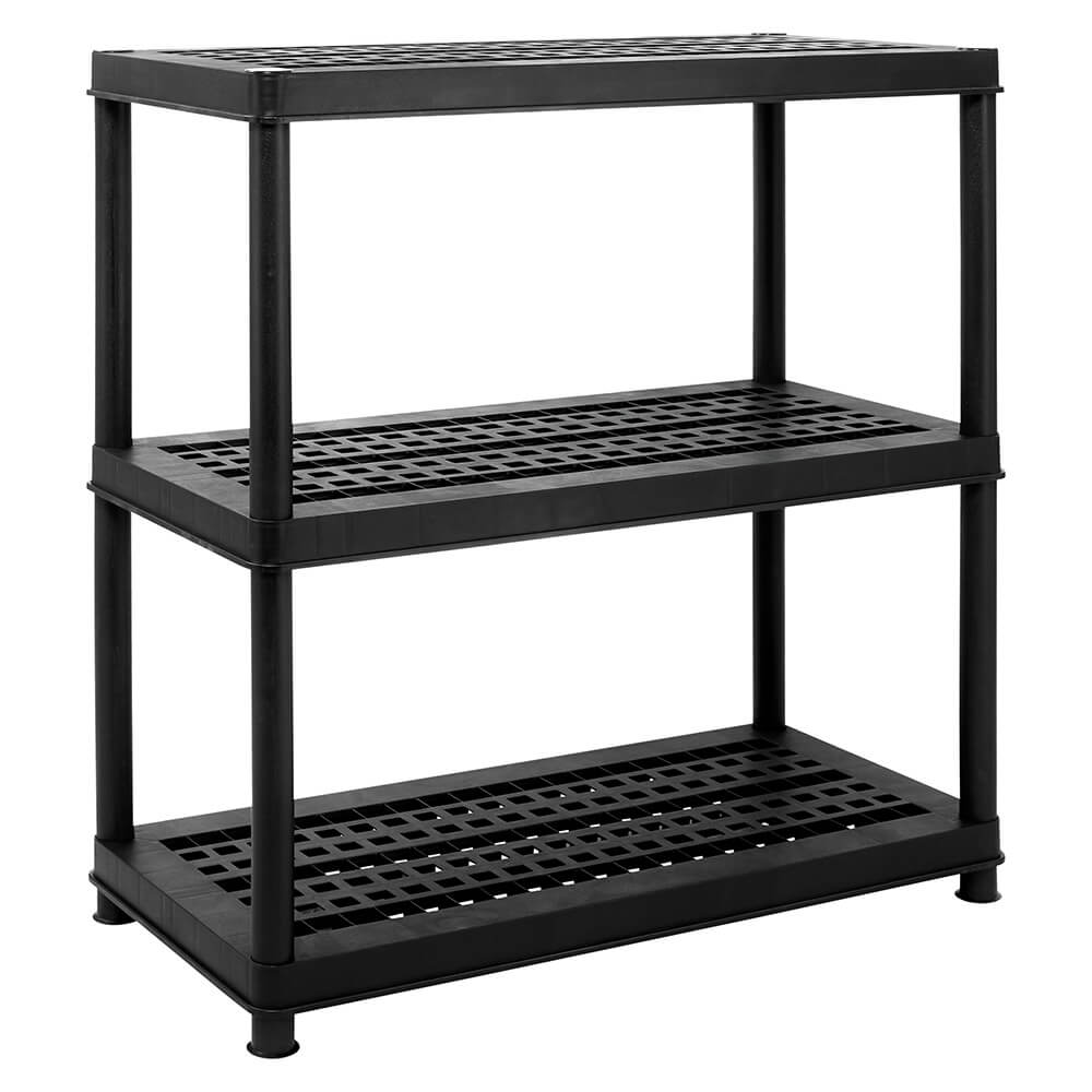 3 Tier Plastic Shelving