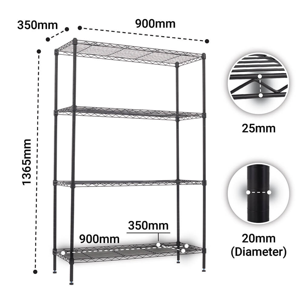 Wire Rack Shelving
