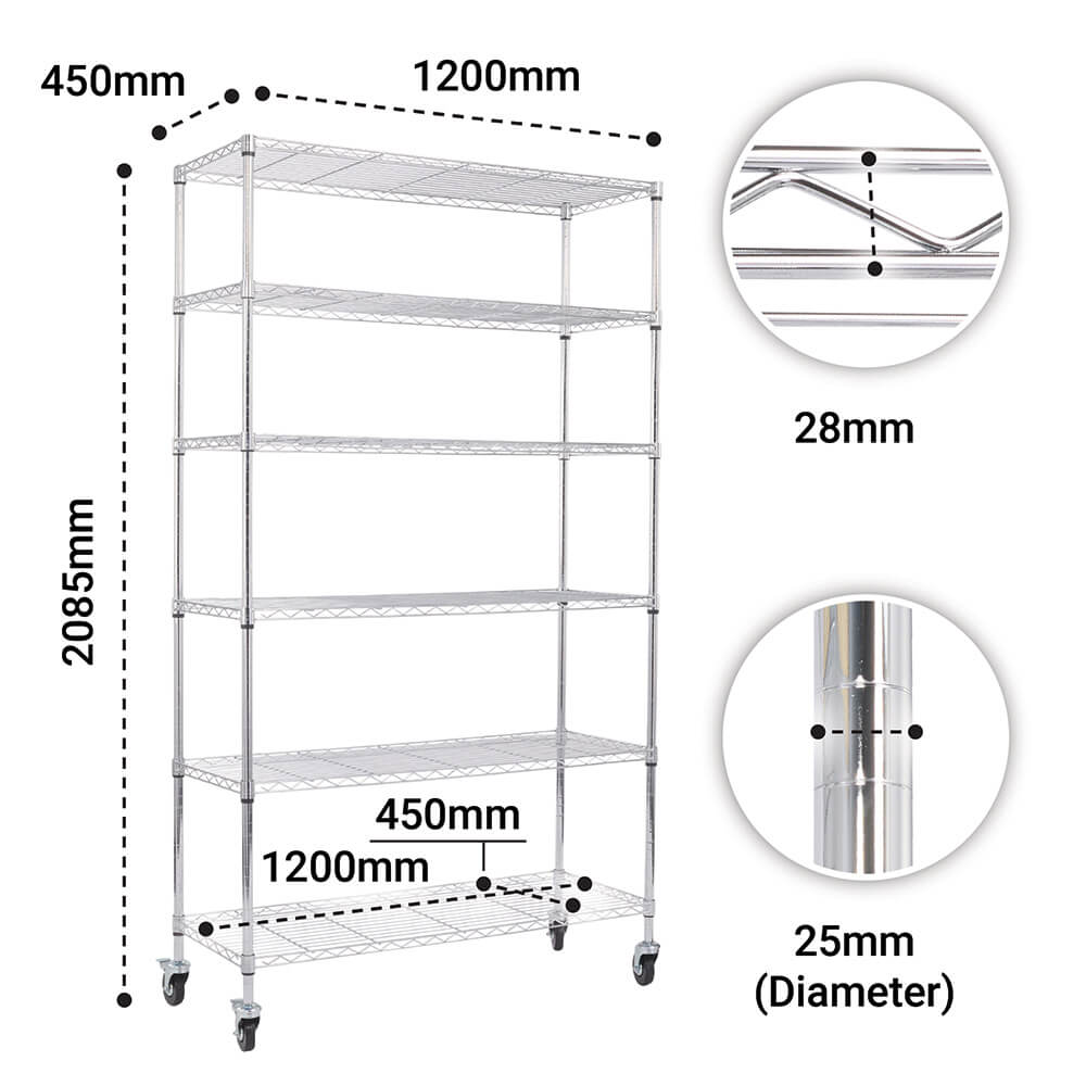 Wire Kitchen Shelving