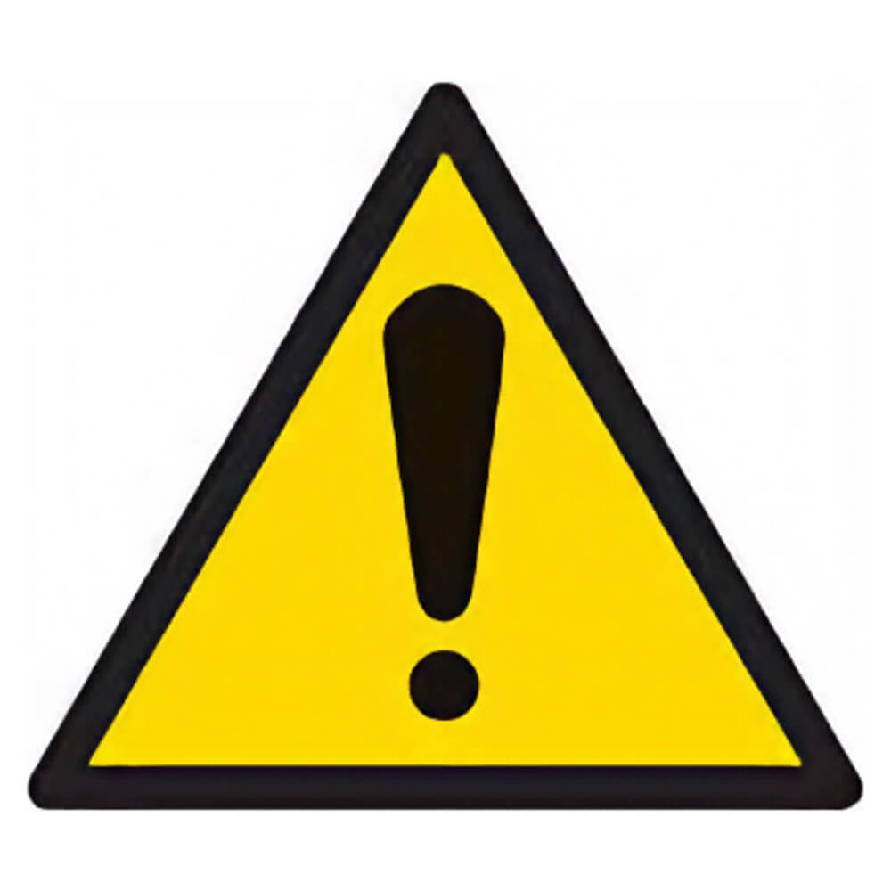 "Danger Very Hot Water" Warning Safety Sign