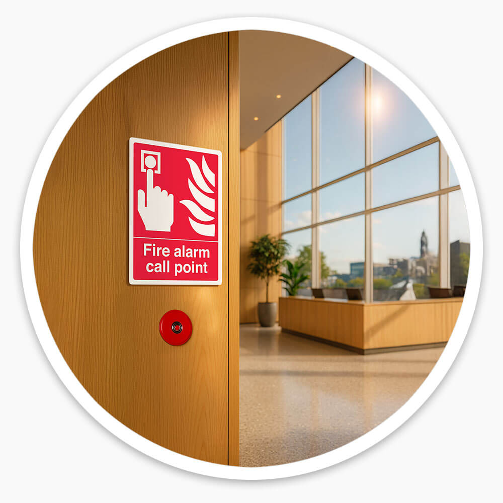 "Fire Alarm" Fire Safety Equipment Sign