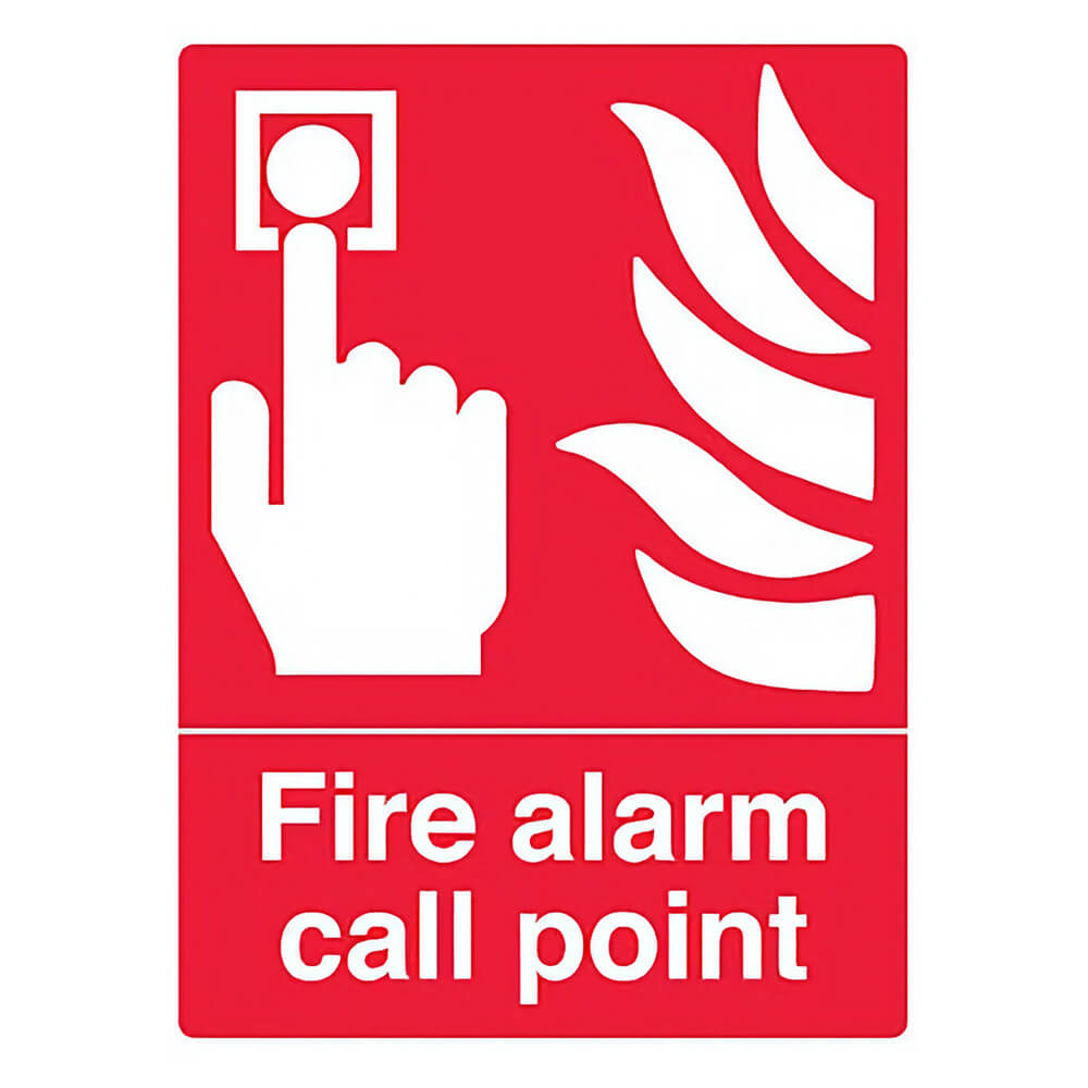 "Fire Alarm" Fire Safety Equipment Sign