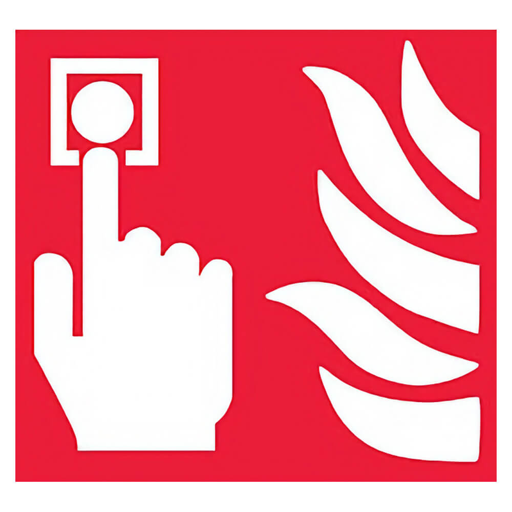 "Fire Alarm" Fire Safety Equipment Sign