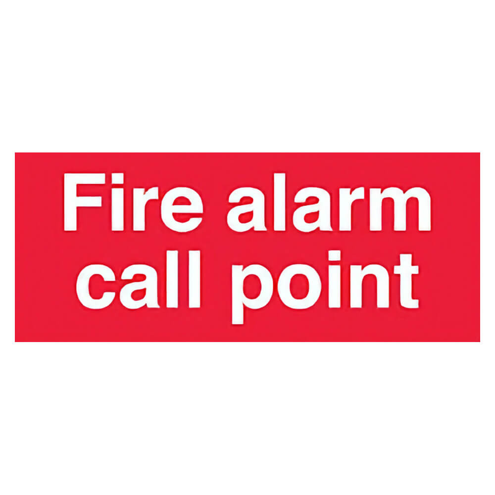 "Fire Alarm" Fire Safety Equipment Sign