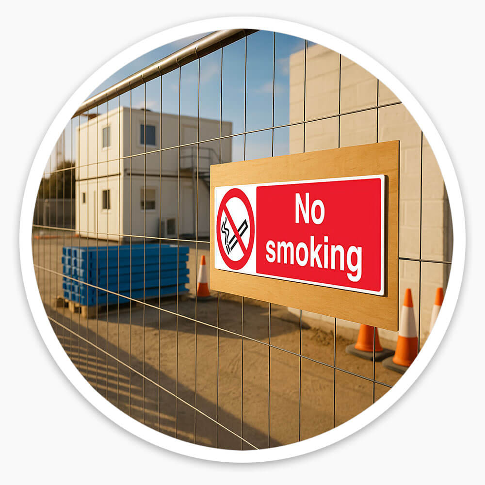 "No Smoking" Prohibition Sign