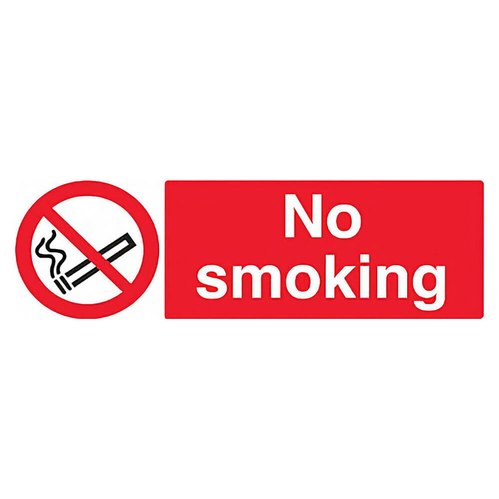 "No Smoking" Prohibition Sign