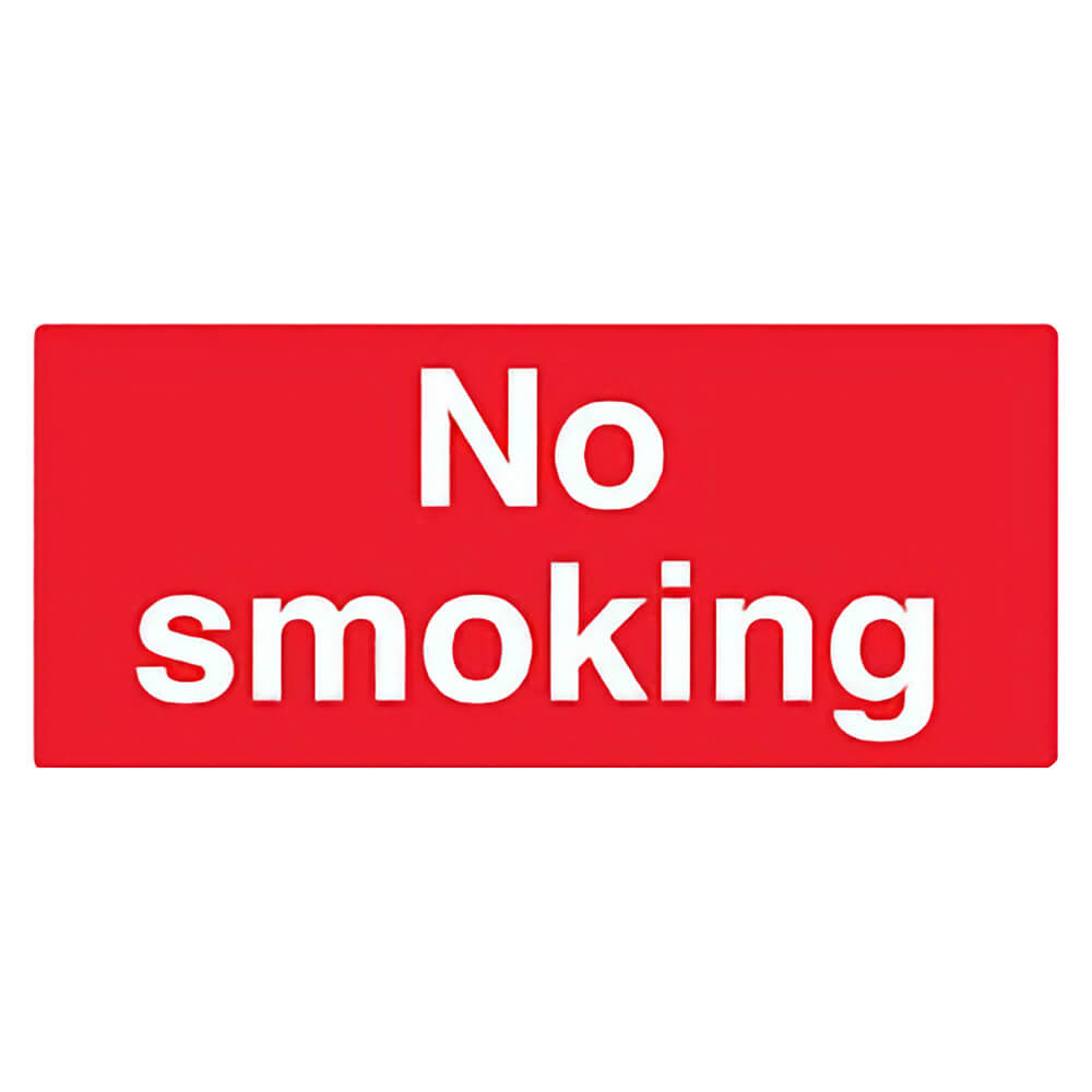 "No Smoking" Prohibition Sign