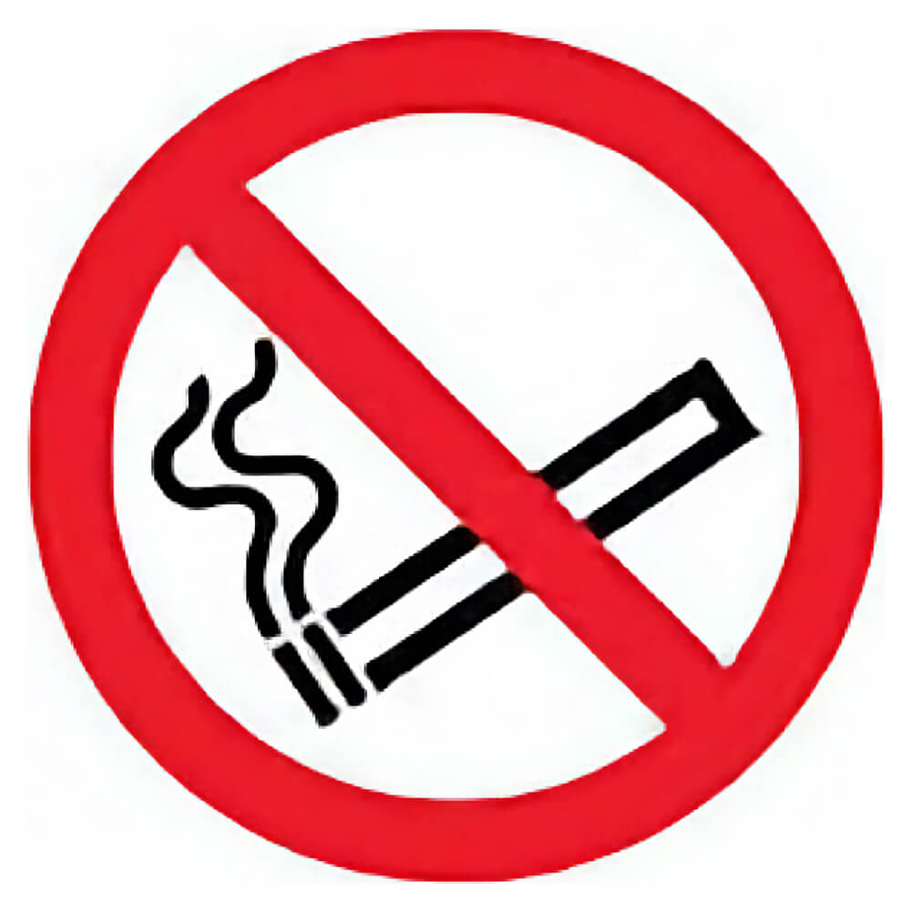 "No Smoking, No Vaping" Prohibition Sign