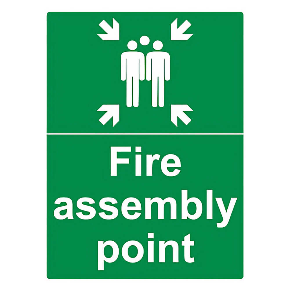 "Fire Assembly Point" Fire Exit Sign