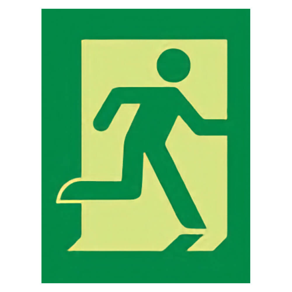 "Fire Exit" Glow in the Dark Safety Sign