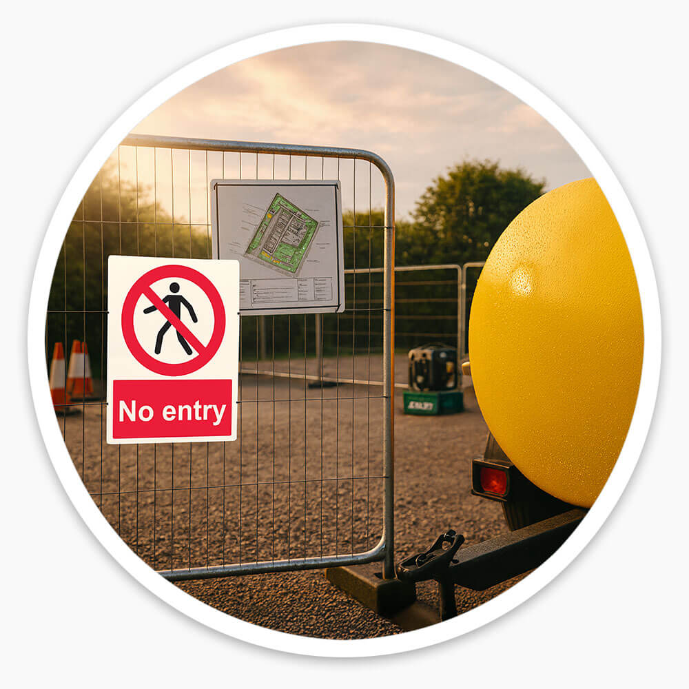 "No Entry" Prohibition Sign