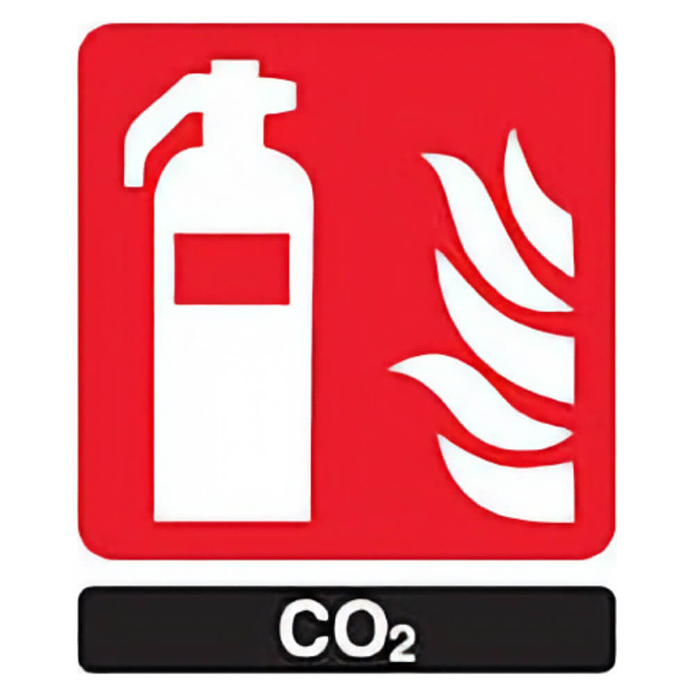 CO2 Fire Extinguisher Sign