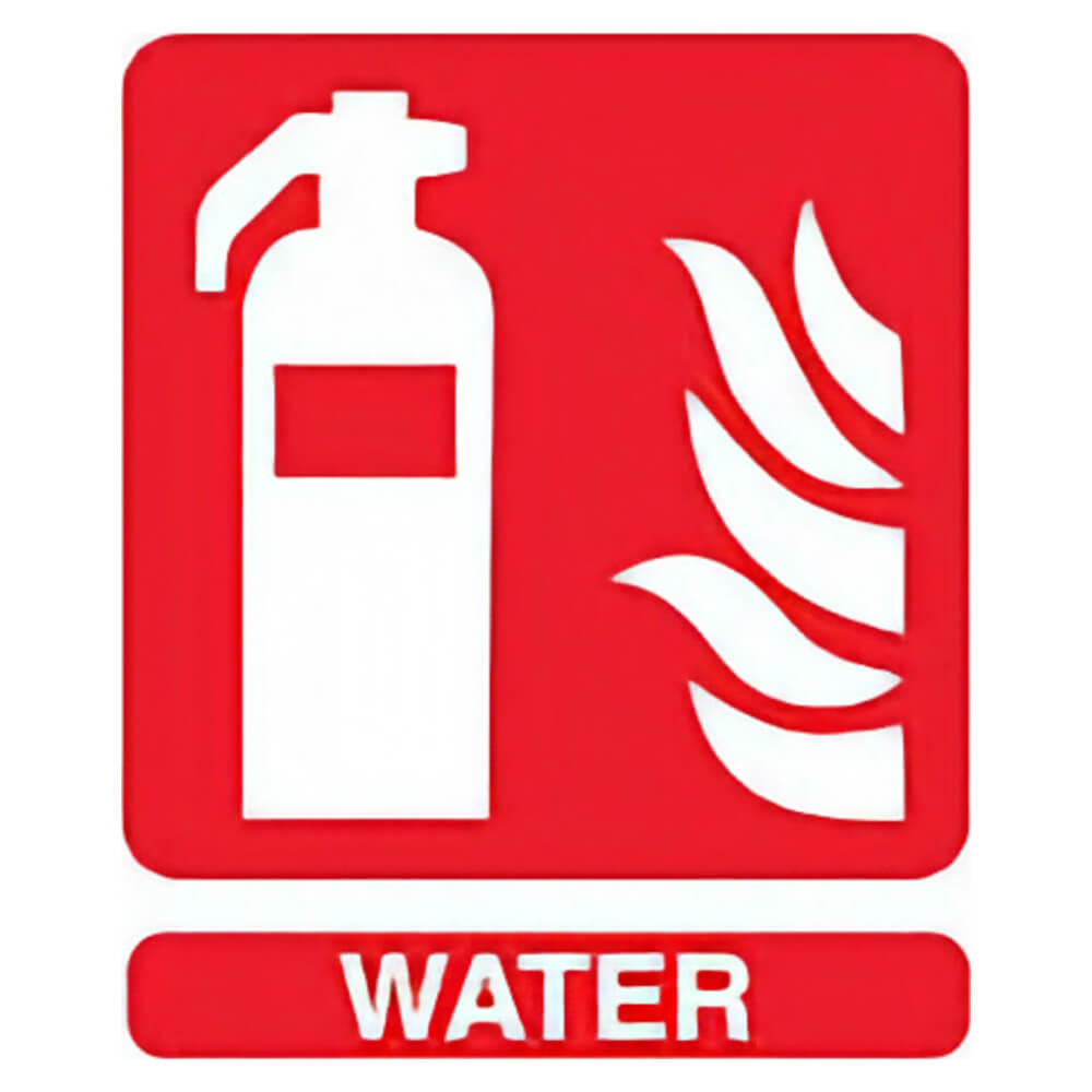Water Fire Extinguisher Sign