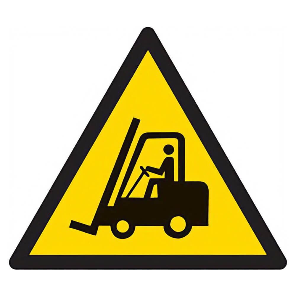 "Fork Lift Trucks" Warning Safety Sign