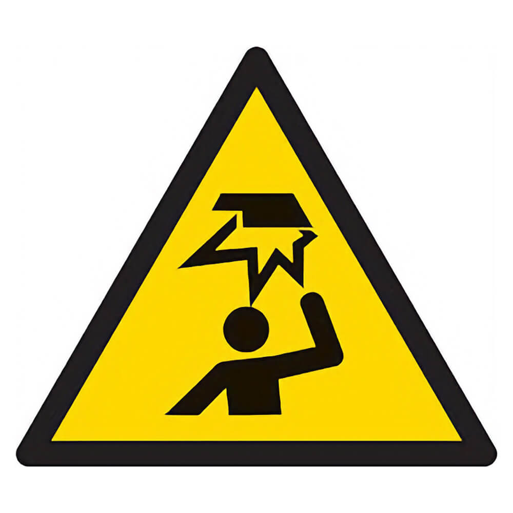 "Mind Your Head" Warning Safety Sign