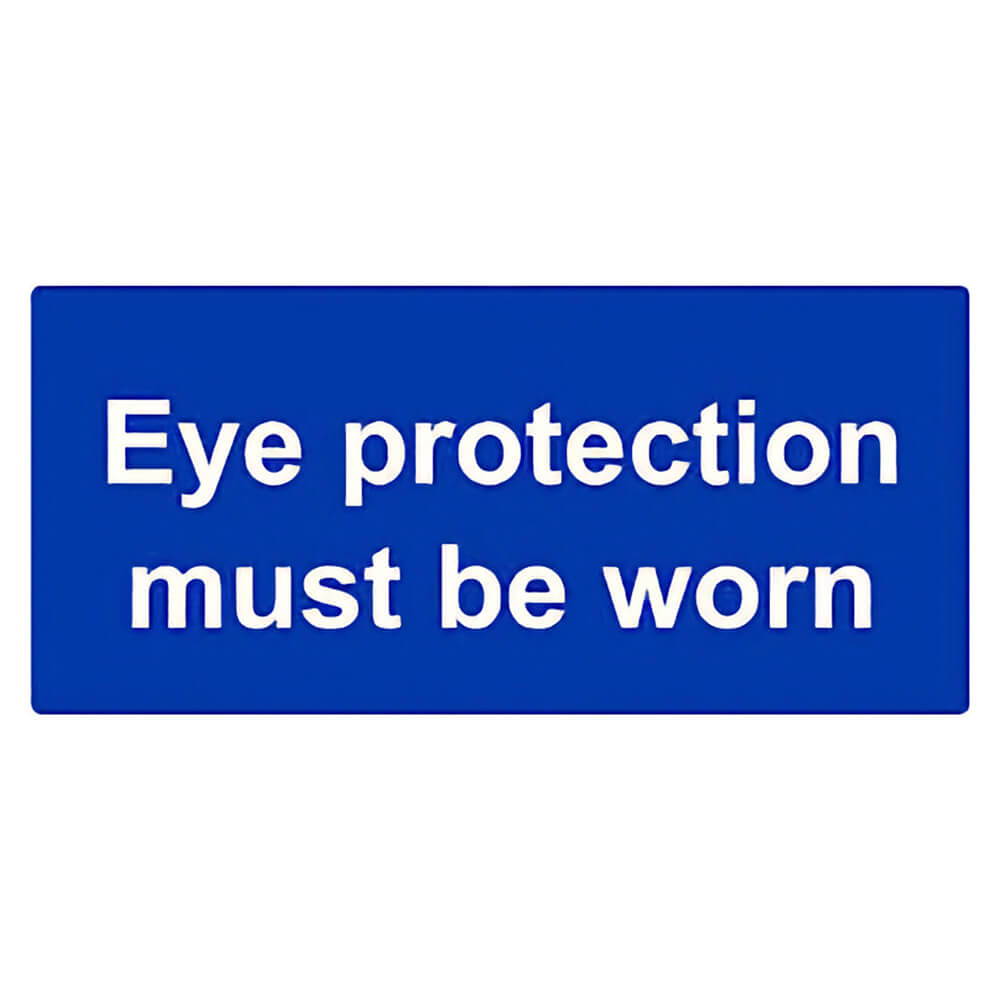 "Eye Protection" Mandatory Site Safety Sign