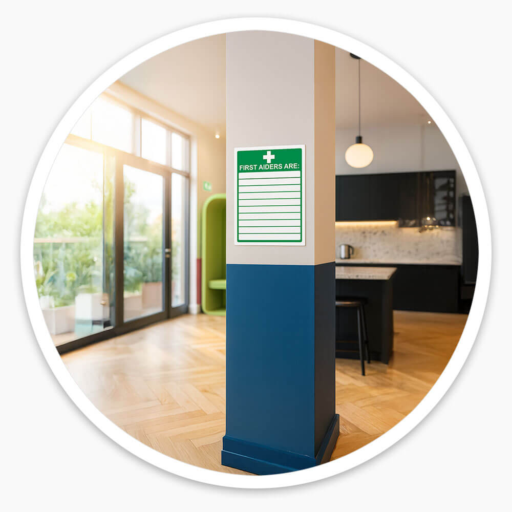 "First Aiders" First Aid Sign